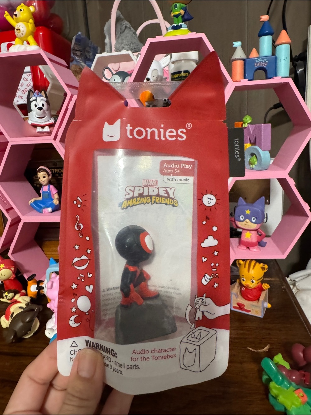 Tonies Marvel Spidey Amazing Friends Miles Morales Audio Toy - Red